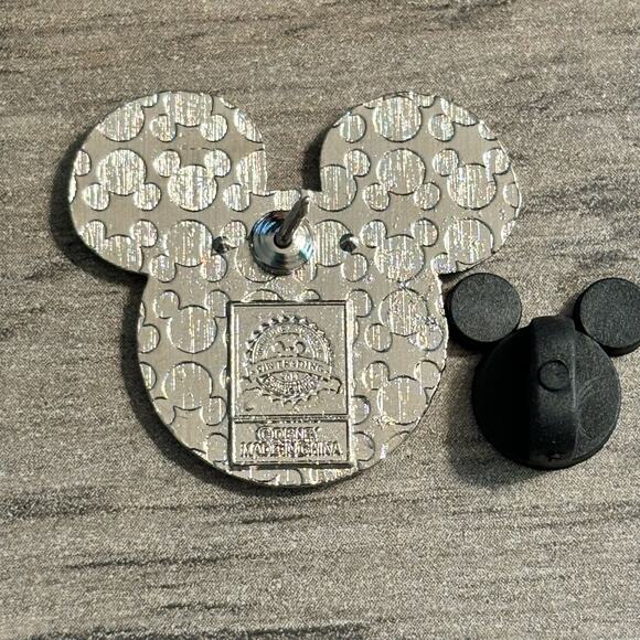 Disney Theme Park Cheshire Cat Mickey Mouse Icon Mystery Alice In Wonderland Pin - Picture 3 of 3
